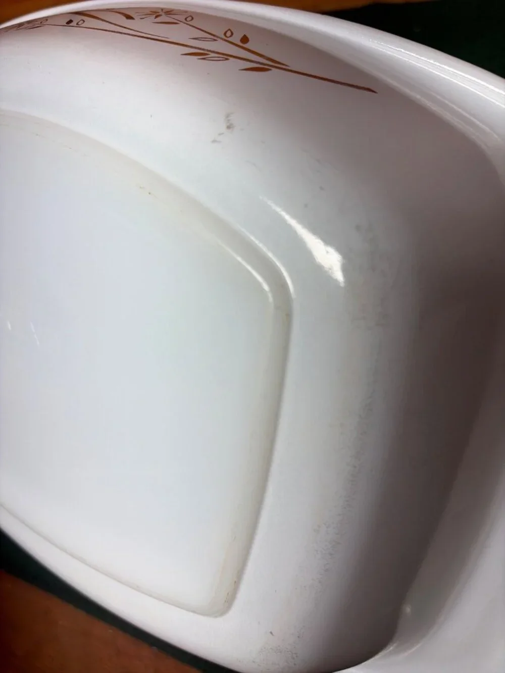 Vintage Pyrex Golden Honeysuckle 1.5 Quart Casserole Dish NO LID